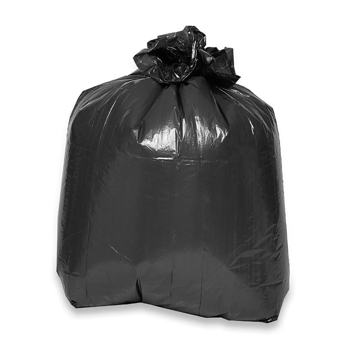 Genuine Joe Low Density Liners Medium Size - 33 Gal Capacity - 33" Width X 39" Length - 0.60 Mil (15 Micron) Thickness - Low Density - Brown, Black - 60/Carton