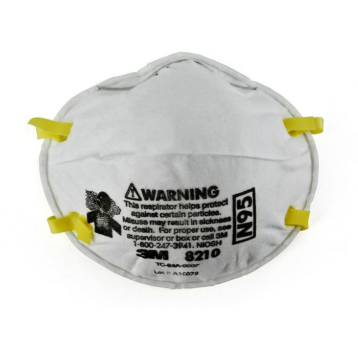 3M™ Lightweight Particulate Respirator 8210, N95, Standard Size, 20/Box