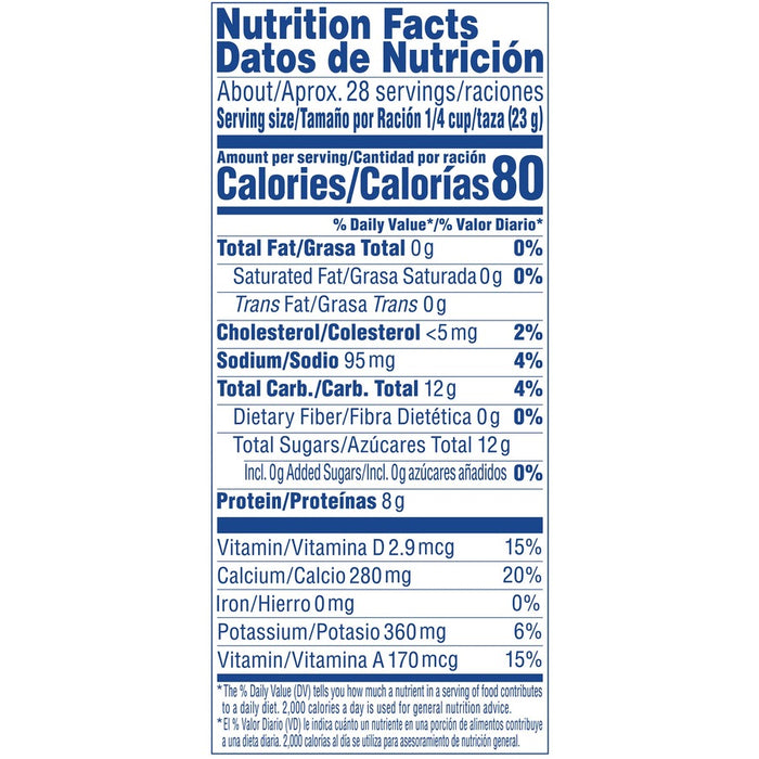 Carnation® Instant Nonfat Dry Milk, Unsweetened, 22.75 oz Canister, 4/Carton