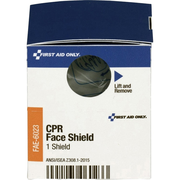 First Aid Only™ SmartCompliance First Aid Only™ SmartCompliance CPR Face Shield and Breathing Barrier, Plastic, One Size Fits All