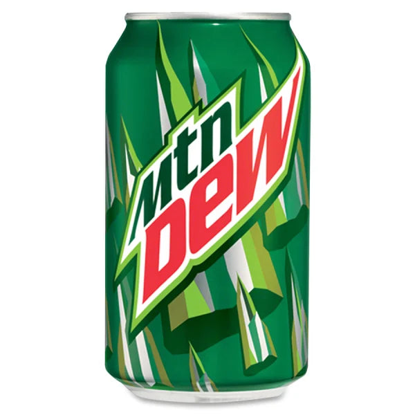 Mountain Dew, 12 Oz, Pack Of 24 Cans