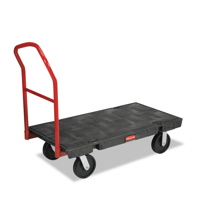 Rubbermaid® Heavy Duty Platform Truck - 48" x 24", 8" Poly, 2,000 Lb Capacity