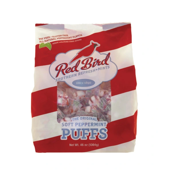 Piedmont Peppermint Puffs, 46-Oz Bag