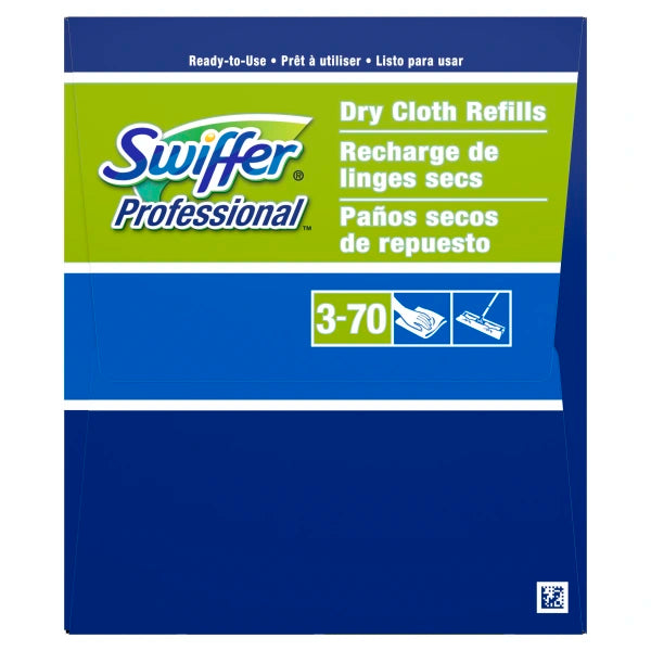 Swiffer® Professional Regular Dry Cloth Sweeping Pad Refills for Swiffer Sweeper (32 Refills per Box)