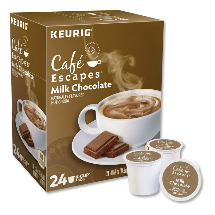 Keurig® Cafe Escapes Milk Chocolate Hot Cocoa K-Cups, 96/Carton