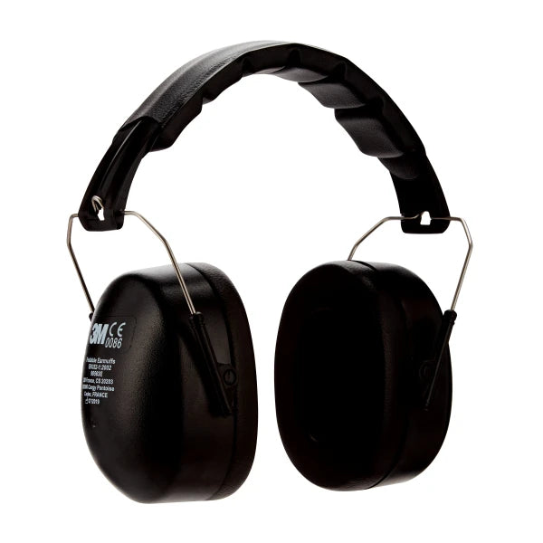 3M™ Folding Earmuff 90563H1-DC, Black/EA