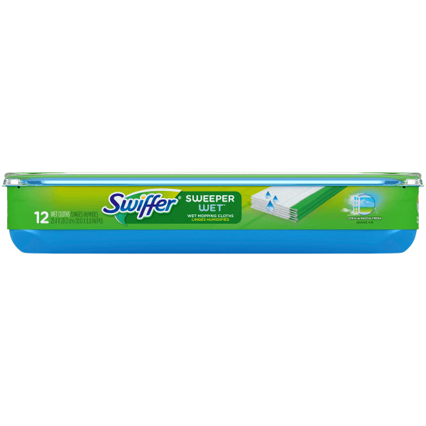 Swiffer® Disposable Wet Cloths, Pack Of 12 Cloths