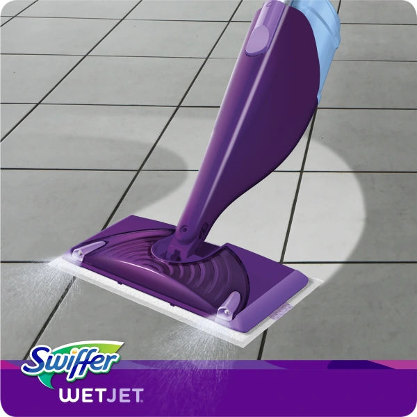 Swiffer® WetJet® Starter Kit, Purple/Silver