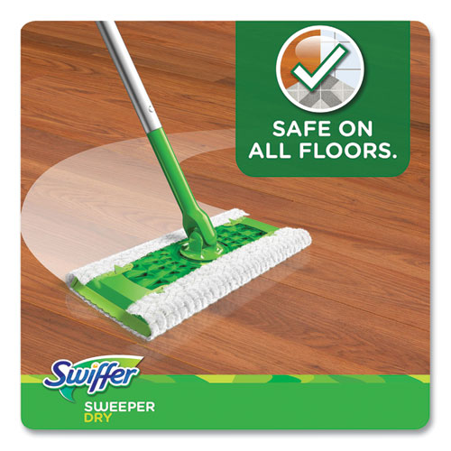 Swiffer® Dry Refill Cloths, 1-Ply, 10.63" x 8", Lavender and Vanilla, White, 52/Box