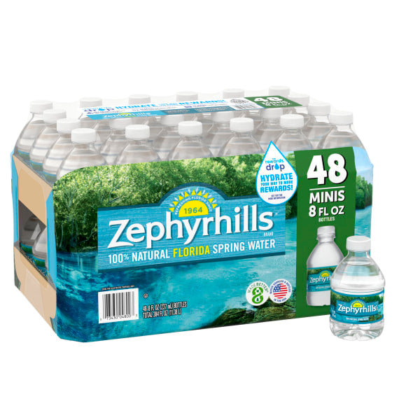 Regional Spring Water, 8 Oz, Case Of 48 Bottles