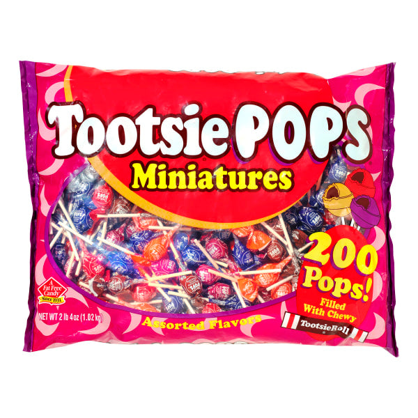 Tootsie® Pops Miniatures, 36 Oz. Bag