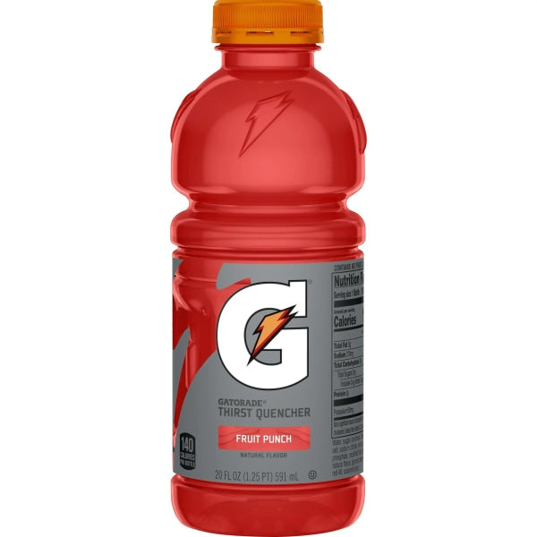 Gatorade® Gatorade Fruit Punch Sports Drink, 20 Oz, Pack Of 24