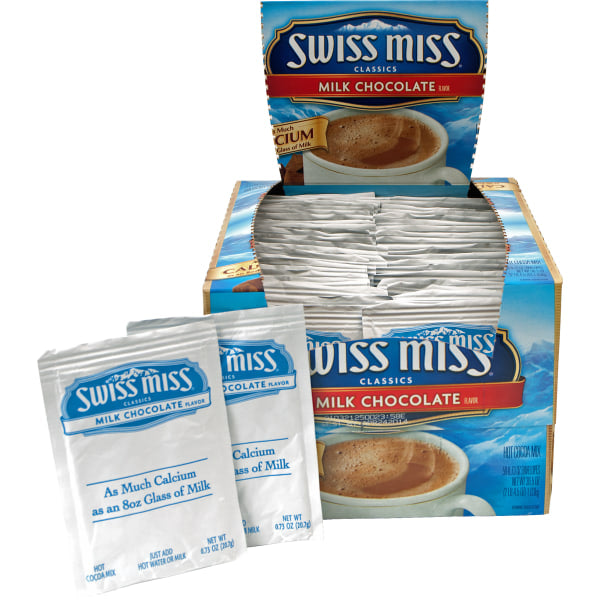 Swiss Miss® Hot Cocoa Mix, Regular, 0.73 oz. Packets, 50 Packets/Box