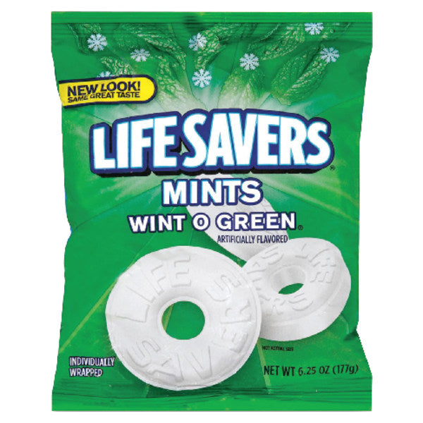 Life Savers®, Wint-O-Green® Mints, 6.25 Oz Bag