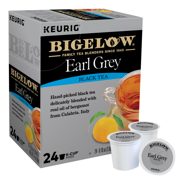 Bigelow® Single-Serve K-Cup® Pods, Earl Grey Tea, Box Of 24