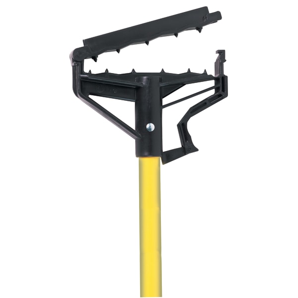 Wilen Load 'N Lock™ Wet Mop Handle, 60", Yellow Qty 12