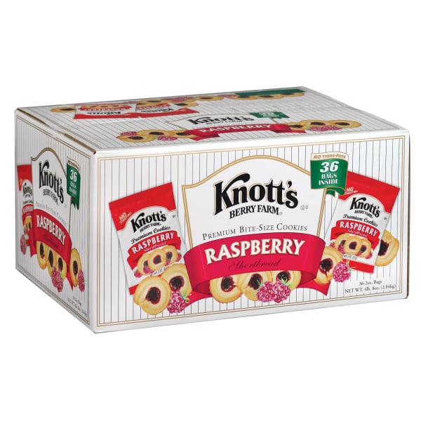 Knott's Berry Farm® Raspberry Cookies, 2 Oz , Box Of 36