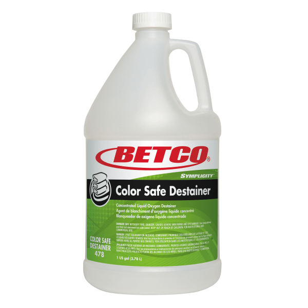 Betco® Symplicity™ Color Safe Destainer 128 Oz Bottle, Case Of 4