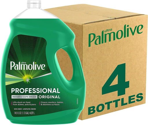 Palmolive Professional Dishwashing Liquid Dish Soap, Original Scent - 145 Fluid Ounce